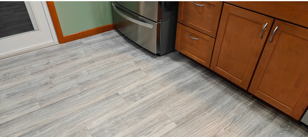Vinyl plank flooring installation